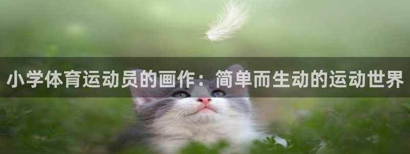 小学体育运动员的画作：简单而生动的运动世界