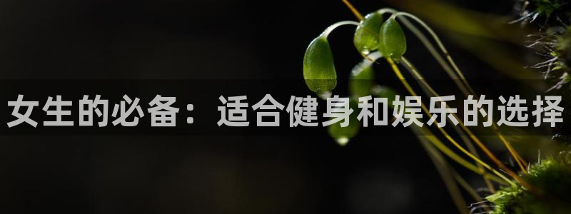 女生的必备：适合健身和娱乐的选择